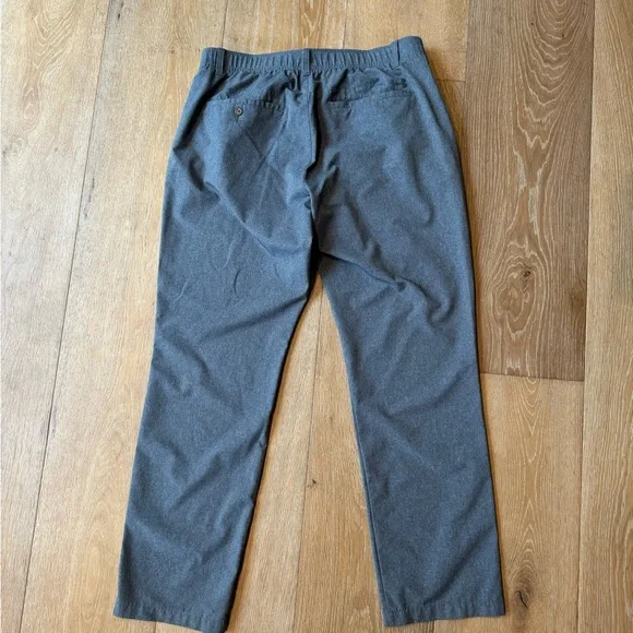 Under Armour Gray Chinos Soft Cotton Blend - Picture 2 of 6